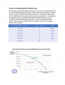 CURVA DE POSIBILIDADES DE PRODUCCION