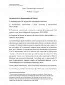 Texto "Fenomenología existencial"