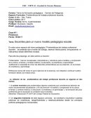 Problemáticas del trabajo profesional docente