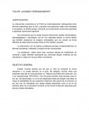 JUGANDO ORDENADAMENTE