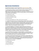 Ejercicio de inventarios