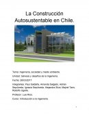 Como es la Construcción Autosustentable en Chile.