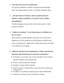 Es el proceso mediante el cual dos o más personas intercambian ideas, tiene lugar cuando el emisor y el receptor comparten ideas,