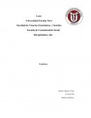 Trabajo estadistica limites