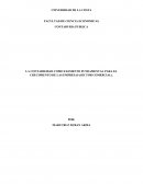 LA CONTABILIDAD COMO ELEMENTO FUNDAMENTAL PARA EL CRECIMIENTO DE LAS EMPRESAS (SECTOR COMERCIAL)