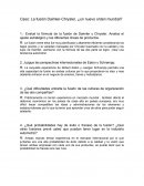 Caso: La fusión Daimler-Chrysler, ¿un nuevo orden mundial?