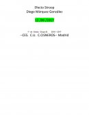 Resultados Stroop Visual y Posner