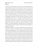 El escrito comienza introduciéndonos a la formación cultural y el desarrollo literario de américa latina