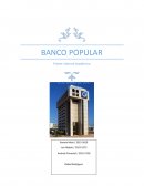 BANCO POPULAR Primer Informe Académico