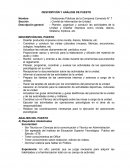 LA GRAN DESCRIPCION Y ANALISIS D EPUESTO