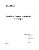 Diez ideas de emprendimiento tecnológico