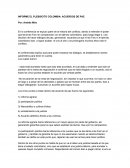 INFORME EL PLEBISCITO COLOMBIA: ACUERDOS DE PAZ