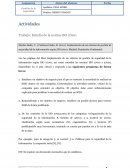 Actividades Trabajo: Estudio de la norma ISO 27001