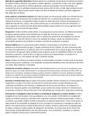 Agricultura y seguridad alimentaria