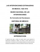 LAS GRANDES INTERVENCIONES EXTRANJERAS EN MEXICO