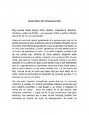 UN EJEMPLO DE DISCURSO DE GRADUACIÓN