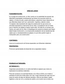 Juego de construccion con elementos no estructurados