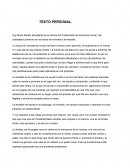 Texto personal