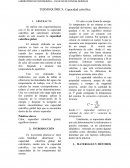 TERMOQUÍMICA: Capacidad calorífica