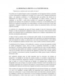 LA DEMOCRACIA FRENTE A LA CUESTIÓN SOCIAL