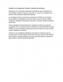 El nuevo Analisis de competencia Directa e Indirecta de empresa.