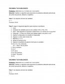 Diseñar un algoritmo para solucionar el problema utilizando estructuras de control secuencial, selectivo o repetitivo.