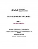 CARRERA: LICENCIATURA EJECUTIVA EN ADMINISTRACION DE EMPRESAS
