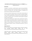 COMO SE DA EL LABORATORIO SOBRE POTENCIAL HÍDRICO (Solanum tuberosum L.)