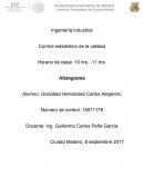 Los grandes histogramas son diagramas de barras que muestran un conjunto de datos en un intervalo específico