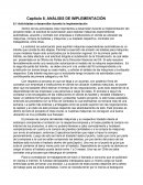 Capítulo 8. ANÁLISIS DE IMPLEMENTACIÓN