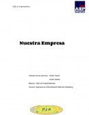 Tema de ¿Cuál es nuestra idea de negocio?