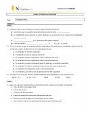 Complete cada uno de los espacios en blanco, según el tipo de información.