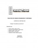 Trabajo “El problema económico”