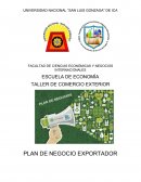 Como es el Plan estrategico exportador