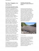 Durante 25 años el Rio Atuel fue cortado por una decisión unilateral de la provincia de Mendoza, generando grandes consecuencias a la pampa y omitiendo sus derechos.