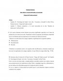 Capítulo IX “Sociología del Estado” de la obra “Economía y Sociedad” de Max Weber, Primera Sección, “Origen del Estado racional”.
