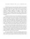 Ensayo pelicula escritores de la libertad