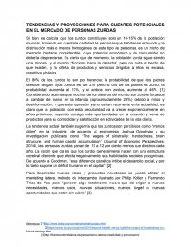TENDENCIAS Y PROYECCIONES PARA CLIENTES POTENCIALES EN EL MERCADO DE PERSONAS ZURDAS. Página 1
