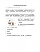 Configurar equipo de computo