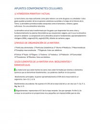 APUNTES COMPONENETES CELULARES. Página 1