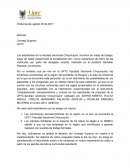 COMUNICADO A LA OPION PUBLICA 2017