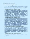 Contesta las siguientes preguntas.