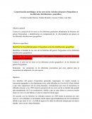 Carateristicas soros