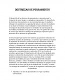 Destrezas de pensamiento