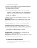 Cuestionario derecho familiar