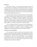 Conflicto de intereses. Los intereses en conflicto