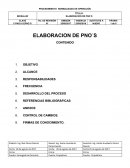 ELABORACION DE PNO´S