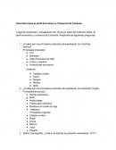 Actividad sobre el perfil Económico y Comercial de Colomba