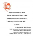 Conjunto sistemático de operación para llegar a un fin