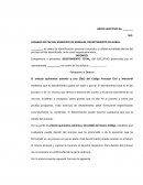 Desistimiento Juicio Ejecutivo y Levantamiento de Embargos